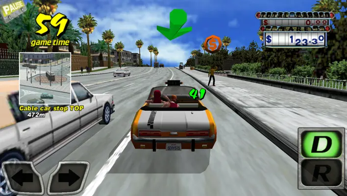 Crazy Taxi Classic android App screenshot 1